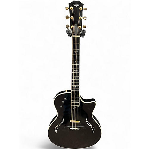 Used Taylor T5C1 Black Hollow Body Electric Guitar Black