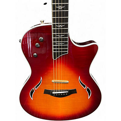 taylor T5C1 ギター Taylor T5C1 Flame Maple Red Edgeburst Acoustic Electric