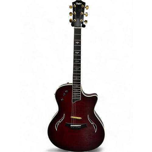 Taylor Used Taylor T5C1 Trans Crimson Red Hollow Body Electric Guitar Trans Crimson Red