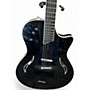 Used Taylor T5S Black Hollow Body Electric Guitar Black