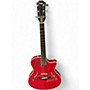 Used Taylor T5S Candy Apple Red Hollow Body Electric Guitar Candy Apple Red