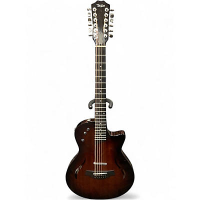 Used Taylor T5Z 12 Classic Deluxe 2 Tone Sunburst 12 String Acoustic Electric Guitar
