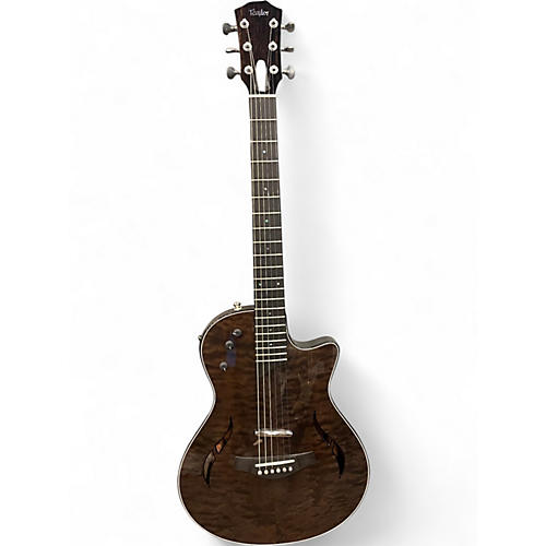 Used Taylor T5Z LTD Quilt Shark Grey Acoustic Electric Guitar Shark Grey