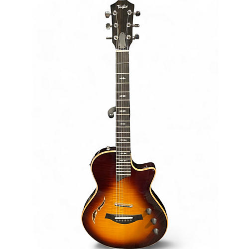 Taylor Used Taylor T5Z PRO Dark Tobacco Sunburst Acoustic Electric Guitar Dark Tobacco Sunburst