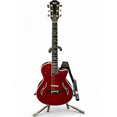 Used Taylor T5Z PRO Red Acoustic Electric Guitar
