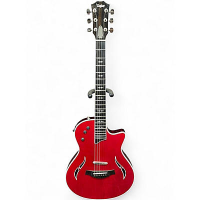 Used Taylor T5Z PRO Red Acoustic Electric Guitar
