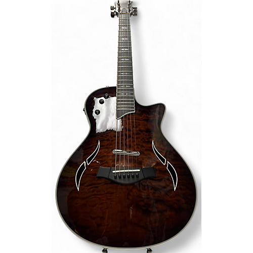 Used Taylor T5Z PRO Two tone sunburst Acoustic Electric Guitar Two tone sunburst