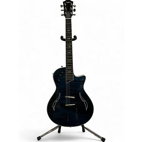 Taylor Used Taylor T5Z Pro Trans Blue Acoustic Electric Guitar Trans Blue