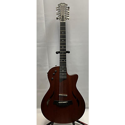 Taylor Used Taylor T5z-12 Brown 12 String Acoustic Electric Guitar