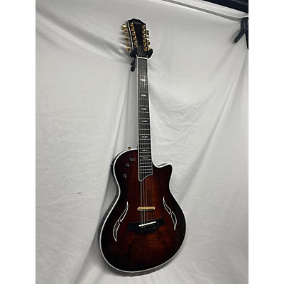 Taylor Used Taylor T5z Custom 12 Koa Shaded Edge Burst 12 String Acoustic Electric Guitar