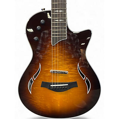 Used Taylor T5z Pro 2 Tone Sunburst Acoustic Electric Guitar