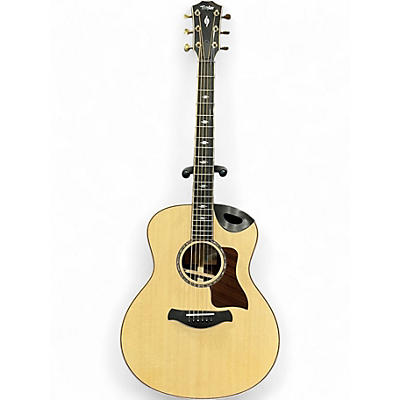 Used Taylor builder's edition 816ce Natural Acoustic Electric Guitar