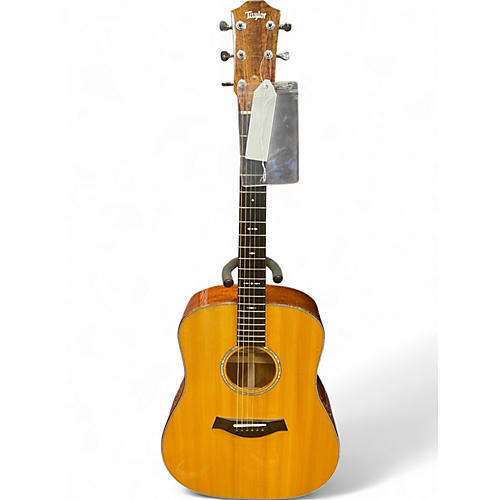 Used Taylor custom dn Natural Acoustic Electric Guitar Natural