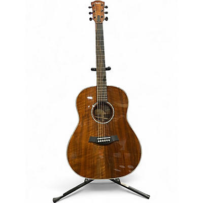 Used Taylor custom gp Walnut Acoustic Guitar