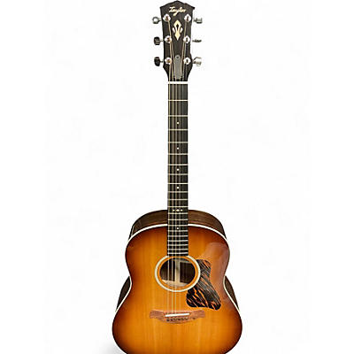 Used Taylor gold label grand pacific 717e Sunburst Acoustic Electric Guitar