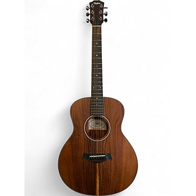Used Taylor gs mini koa e Natural Acoustic Electric Guitar