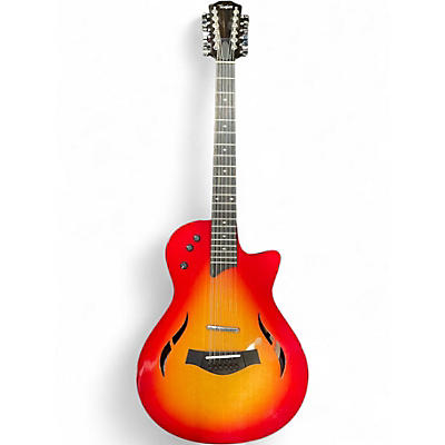 Used Taylor t5z-12 classic dlx natural 12 String Acoustic Electric Guitar
