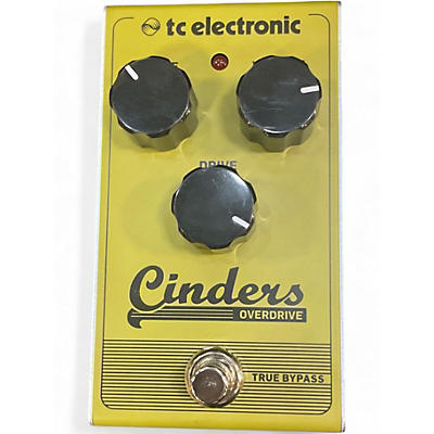 Used Tc Electron Cinders Overdrive Effect Pedal