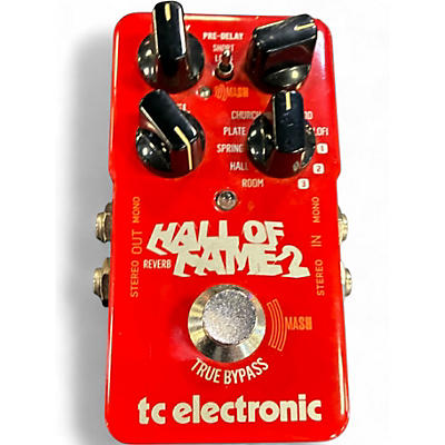 Used Tc Electronic HALL OF FAME 2 Effect Pedal
