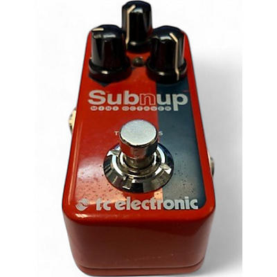 Used Tc Electronic Sub N Up Mini Octaver Effect Pedal