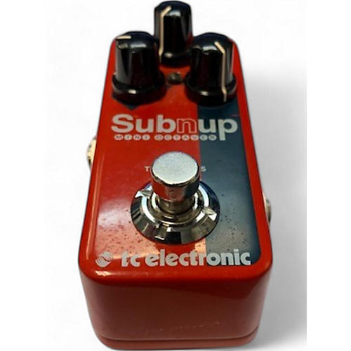 Used Tc Electronic Sub N Up Mini Octaver Effect Pedal