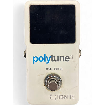 Used Tc Electronic polytune3 Tuner Pedal