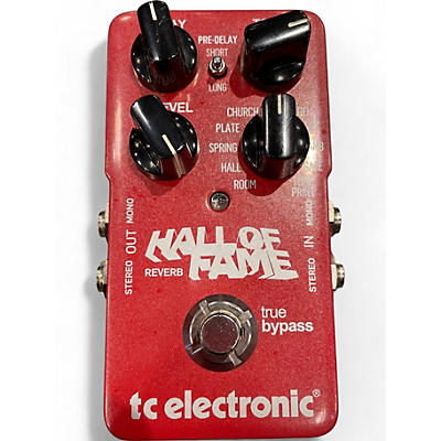 Used Tc Electronics HALL OF FAME Effect Pedal