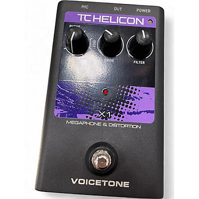 Used Tc Helicon MEGAPHONE AND DISTORTION Effect Pedal
