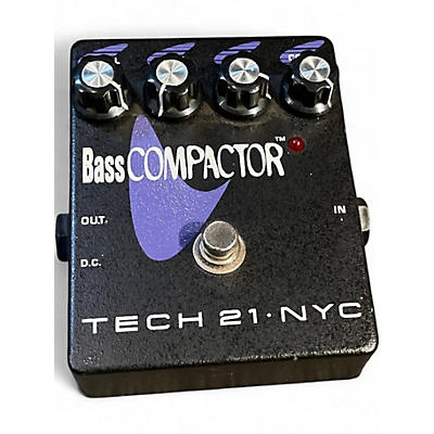 Used Tech 21 BASS COMPACTOR Effect Pedal