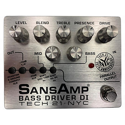 Used Tech 21  BASS DRIVER DI 30TH ANNIVERSARY Bass Preamp