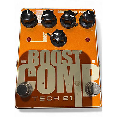 Used Tech 21 BOOST COMP Effect Pedal