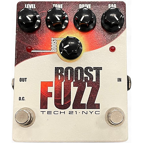 Tech 21 Used Tech 21 BOOST FUZZ Effect Pedal