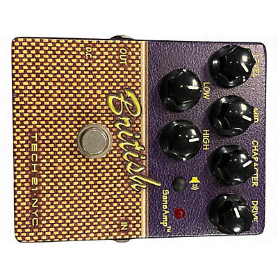 Used Tech 21 BRITISH Effect Pedal