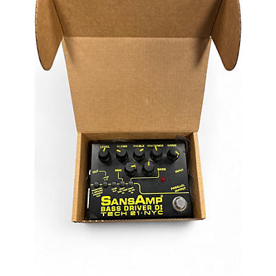 Used Tech 21 Bass Driver Direct Box Bass Effect Pedal