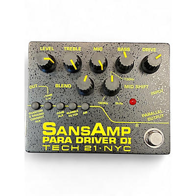 Used Tech 21 Bass Driver Direct Box Bass Effect Pedal