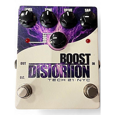Used Tech 21 Boost Distortion Effect Pedal