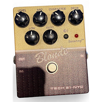 Used Tech 21 CSBL2 Sansamp Character Series Blonde V2 Effect Pedal