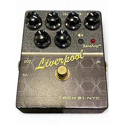Used Tech 21 CSLIVV2 Sansamp Liverpool Distortion Effect Pedal
