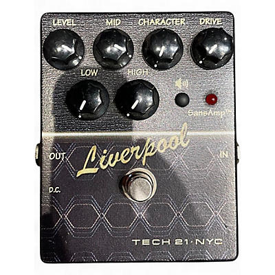 Used Tech 21 CSLIVV2 Sansamp Liverpool Distortion Effect Pedal