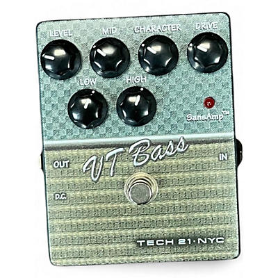 Used Tech 21 CSVTB.2 Sansamp Character Series VT Bass Bass Effect Pedal