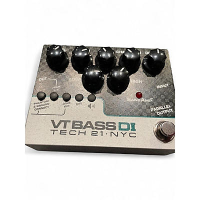 Used Tech 21 CSVTBDI Sansamp Character Series VT Bass DI Bass Effect Pedal