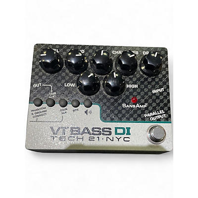 Used Tech 21 CSVTBDI Sansamp Character Series VT Bass DI Bass Effect Pedal