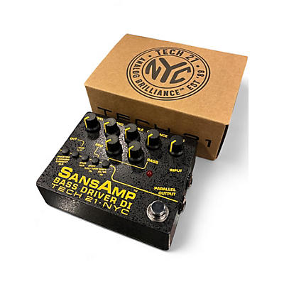 Used Tech 21 CSVTBV2 Sansamp Character Series VT Bass V2 Distortion Bass Effect Pedal