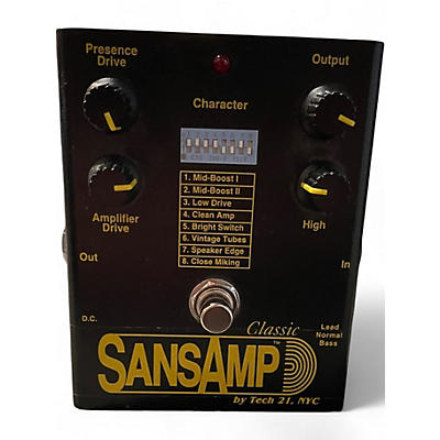 Used Tech 21 Classic Sansamp Effect Pedal