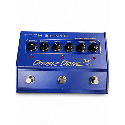 Used Tech 21 DOUBLE DRIVE 3X Effect Pedal