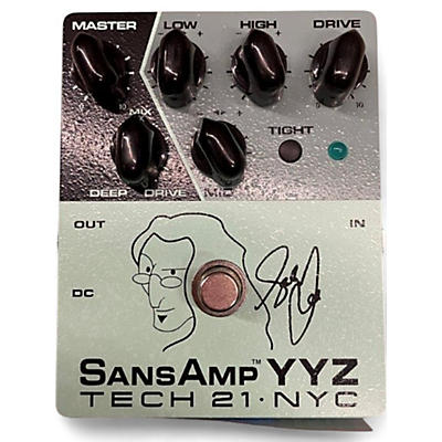 Tech 21 Used Tech 21 Geddy Lee Signature SansAmp YYZ Bass Effect Pedal