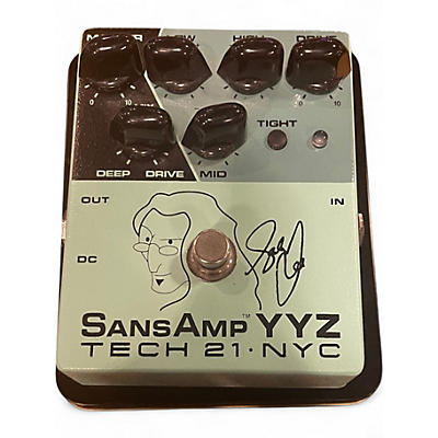 Used Tech 21 Geddy Lee YYZ Shape-Shifter Signature SansAmp Bass Effect Pedal