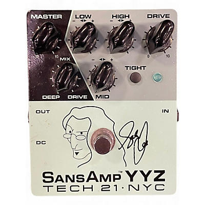 Used Tech 21 Geddy Lee YYZ Signature SansAmp Bass Effect Pedal