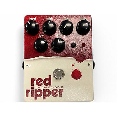 Used Tech 21 Red Ripper Effect Pedal