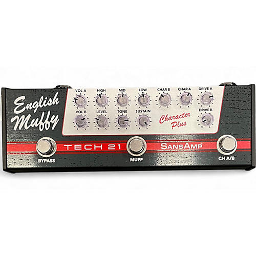 Tech 21 Used Tech 21 SANSAMP CHARACTER SERIES ENGLISH MUFFY Effect Pedal